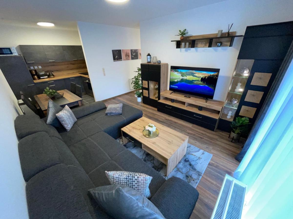Ferienwohnung Linda Incl Pool, Sauna & Tiefgarage บัดฮาร์ซบวร์ก ภายนอก รูปภาพ